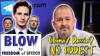 Pavel #Durov ARRESTED #Telegram vs Freedom of speech - What is the real THREAT?  @ChinaParaTi