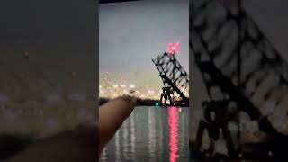 baltimore bridge collapse fire booms #viral #fyp