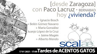 SCALAE TAGs ¿vivienda? · Paco Lacruz · Zaragoza 20210117