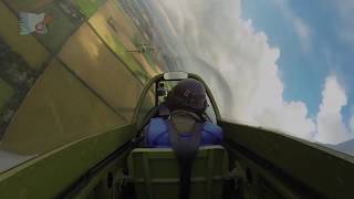 Mustangs at Flying Legends with in-cockpit shots