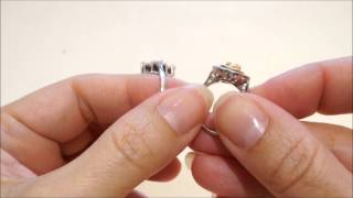 Crystal Ring by Cynthia Britt - Idea for Restoring & Renewing Antique Jewelry!