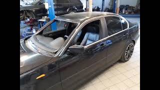 Установка лобового стекла BMW 3-series E46