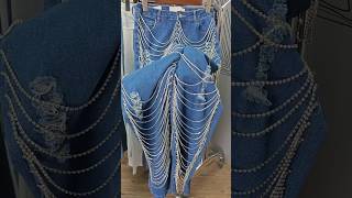 We provide the ODM OEM manufacture services of various styles of women's fashion jeans pants #jeans