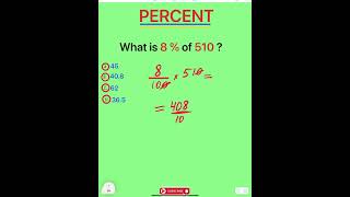 📌➡️ #fun #math #percentage #for #you #youtubeshorts ❗️✏️📌