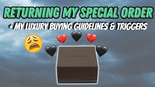 Returning My Special Order Diamond Bangle | My Luxury Buying Guidelines & Triggers | Roberto Coin