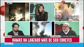 Debate en C5N - Kevin Ary Levin y Mohsen Ali discuten la situación en Israel y Gaza