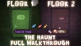 Doors The Haunt Floor 1 And Floor 2 Full Walkthrough Mobile | Doors Hotel And Mines Halloween Update