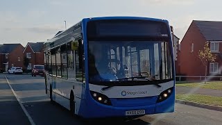 [RATTLES] Stagecoach Midlands ADL Enviro 200 Dart (36162 - KX60 DSO) running the 4B