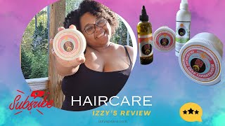 Natural Hair Care Brand | Sunny In Denbigh | Great For Moisture Retention | Izzy's Product Review