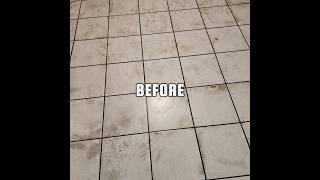 Deep Cleaning a Tile Floor in Miami Fl Amazing Difference