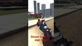 Indian Bike Driving Game 3D Dinosaur cheat code #Dinosaur Bahar aa gaya