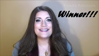 Instagram Giveaway Winner Announcement!!!