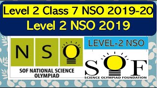 Level 2  NSO Class 7  SOF 2019-20 Science Olympiad solved paper #science #olympiad #nso #sof #level2