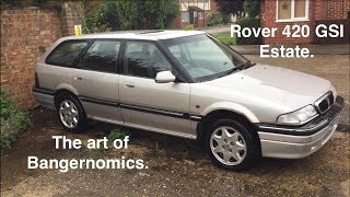 Rover 420 GSI Estate. Brassic Classics (Rover Epi 1)