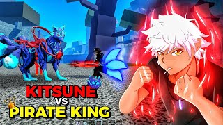 ENFRENTEI A KITSUNE NA NOVA ATUALIZAÇÃO DO BLOX FRUITS ?!? - SHARKIZIM REI DOS PIRATAS