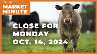 Cattle were mostly higher Monday | Closing Market Minute