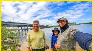 Pescaria próximo a ponte da Massagueira