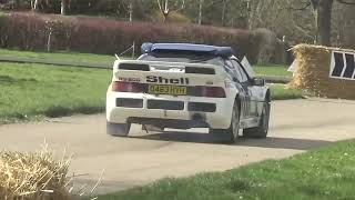 Race Retro 2023: Rally cars heading off the start line compilation