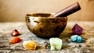 Soothing Tibetan Bowls and Water Sounds ♫ Healing Sounds for Meditation ♫ Induce Sleep and Calmness