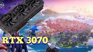 Fortnite Chapter 4 fps test - RTX 3070  i-5 10400f