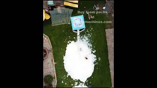 The drone video of the foam party makes it that much cooler. People love the  #foammachine