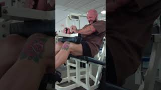 Road to 250lbs Day 82 - Seated leg curl #bodybuilder #coach #bodybuilding #legworkout #legday