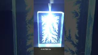 Lichtenberg Glass Art #shorts