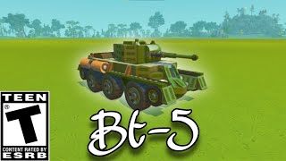 Без брони и пушки, но с верой в Сталина! Обзор моего БТ-5 в SCRAP MECHANIC