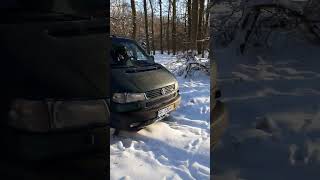 t4 syncro in snow 4x4 Schnee Allrad