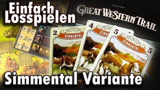 Great Western Trail - Simmental Variante - Einfach Losspielen (Anleitung)