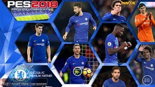 PES 2018 Mobile V 2.3.O CHELSEA PATCH GRAPHICS BY minimumpatch