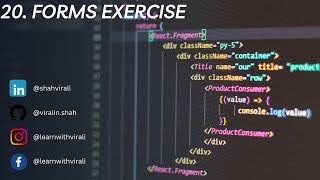 Day 20 Mastering HTML Forms:- Forms Exercise & Solutions