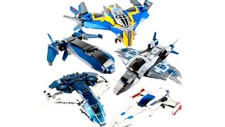 Lego DC and Marvel Superhero Aircraft Collection Showcase / Highlight