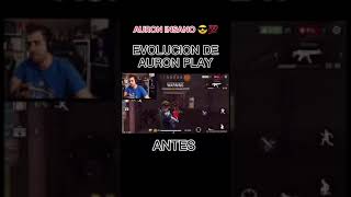 La evolución de AURON en Free fire😎🥵🔥