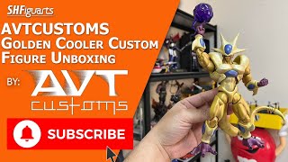 AVTCUSTOMS Golden Cooler Custom Figure Unboxing from Super Dragonball Heroes