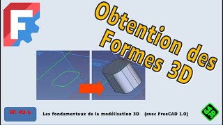 🏗️ FreeCAD : De l'Esquisse au Volume 3D | Techniques de Base