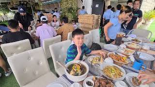 Lunch at Seafood Boil Restaurant in Cebu Yacht Club Lapulapu City | Eyingtv