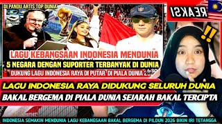 SIAP MENDUNIA ❗❗LAGU KEBANGSAAN INDONESIA RAYA  BAKAL BERGEMA DI PILDUN 2026 🇮🇩