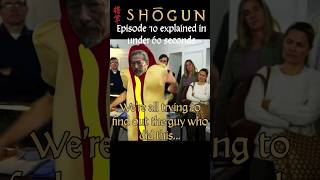 SHOGUN Episode 10 Explained in 60 Seconds SEASON FINALE #recap #TV #fx #shōgun #samurai