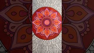 PART 6 Pink mandala #fyp #art #mandala #colors #satisfying #viral