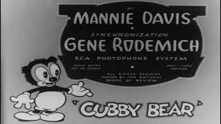 Cubby Bear Theme Songs (1933-1934)