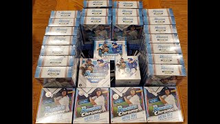 ⚾️⚾️2021 Bowman Chrome Baseball 27 BOX (3 HOBBY HTA) Player Break 😲⏭🎚️🔥 TWO $400 plus cards pulled!!