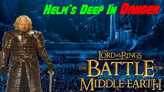 LOTR Battle For Middle Earth 1 - Good Campaign -  Defense Of Helm's Deep