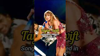 13 Taylor Swift Songs Most Played in Movies and TV #taylorswift #taylorsversion #erastour #shorts