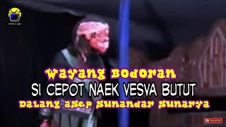 Wayang Golek Bodoran - Si Cepot Naek Vesva Butut