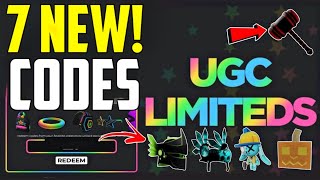 *NEW* ALL WORKING CODES FOR UGC LIMITED IN OCTOBER 2024! ROBLOX UGC LIMITED CODES