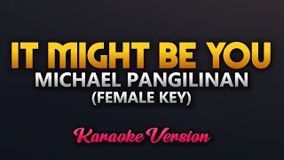 It Might Be You - Michael Pangilinan (Karaoke)(Female Key)