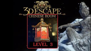 3D Escape Game Chinese Room  walkthrough level  3