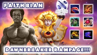 Faith Bian Dawnbreaker Offlane Rampage Game 2 PSG LGD vs Team Spirit UB FINAL Arlington Major 2022