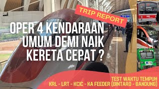 NAIK KERETA CEPAT JAKARTA BANDUNG APAKAH WORTH IT? Trip Report Jakarta Bandung Whoosh Kereta Cepat